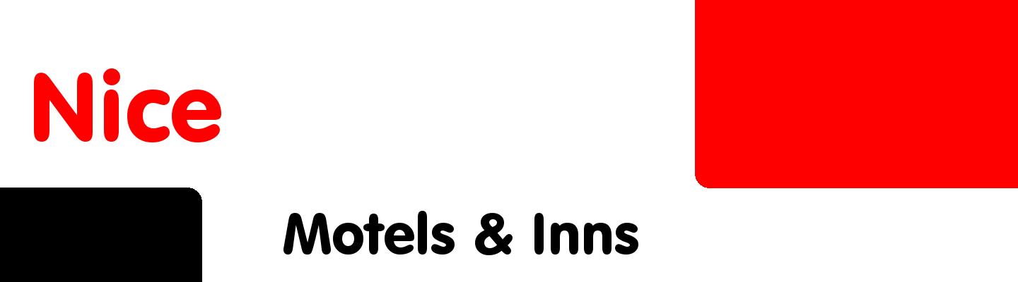 Best motels & inns in Nice - Rating & Reviews